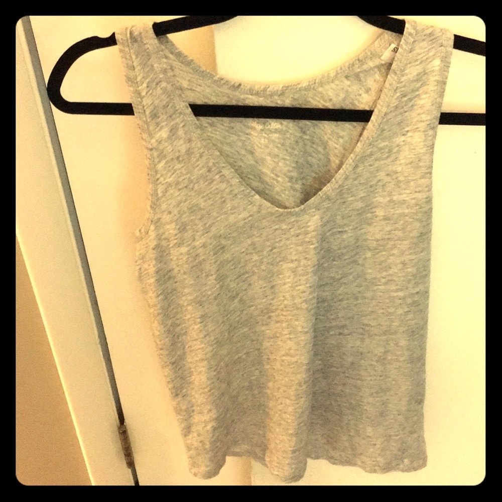 J Crew racer back tee